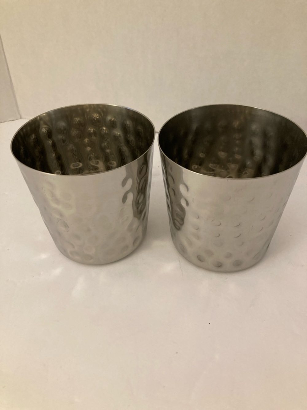 Hammered Stainless Steel New American 14oz Tumblers - Set of 2